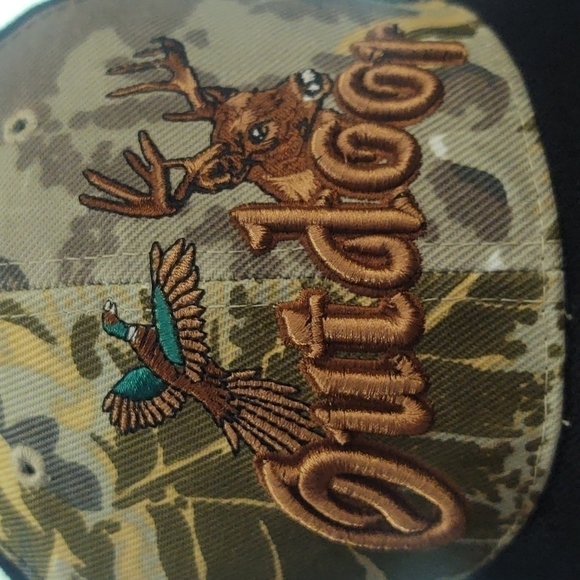 Outdoor Sports Hunting Embroidered Camo Baseball Cap - Picture 2 of 6